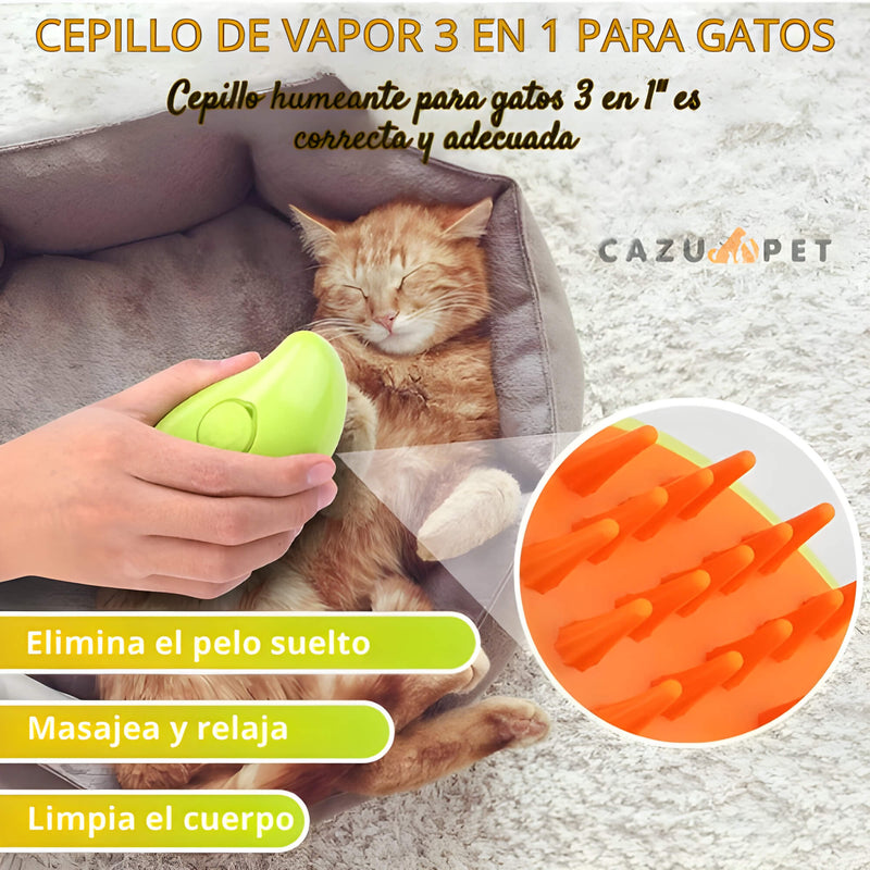 Cepillo Vaporoso Mascota