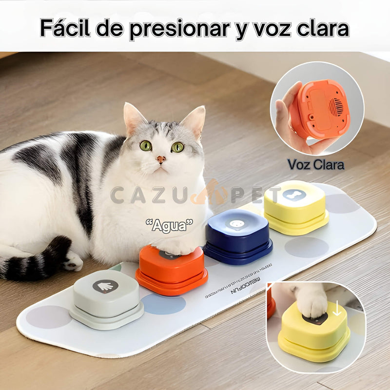 Botones Grabables para Comunicación con tu mascota